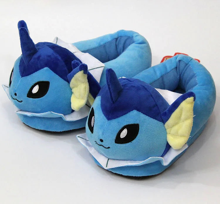 HKM-834643 Cozy 3D Plush Animal Slippers for Kids and Adults - Soft Indoor Cotton Footwear