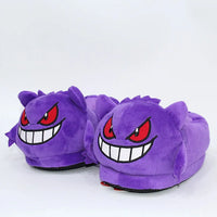 HKM-834643 Cozy 3D Plush Animal Slippers for Kids and Adults - Soft Indoor Cotton Footwear