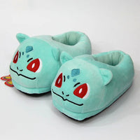 HKM-834643 Cozy 3D Plush Animal Slippers for Kids and Adults - Soft Indoor Cotton Footwear