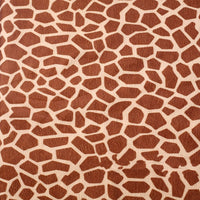 HKM-834643 Soft Animal Print Flannelette Fabric - 100% Polyester Decorative Cloth for All Seasons
