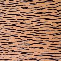 HKM-834643 Soft Animal Print Flannelette Fabric - 100% Polyester Decorative Cloth for All Seasons