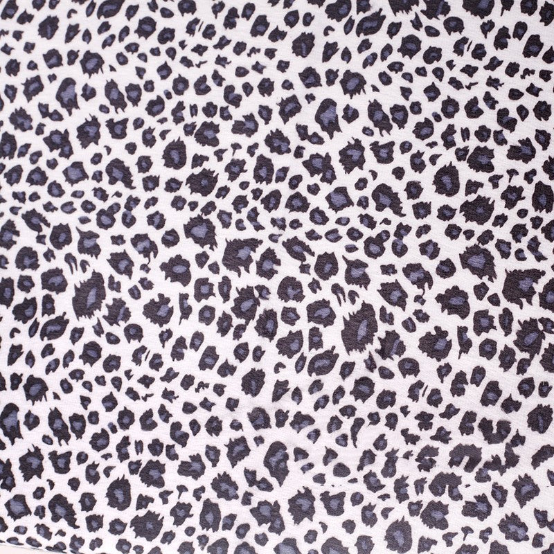 HKM-834643 Soft Animal Print Flannelette Fabric - 100% Polyester Decorative Cloth for All Seasons