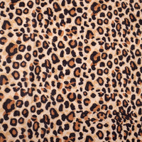 HKM-834643 Soft Animal Print Flannelette Fabric - 100% Polyester Decorative Cloth for All Seasons
