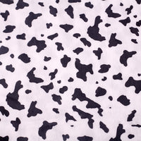 HKM-834643 Soft Animal Print Flannelette Fabric - 100% Polyester Decorative Cloth for All Seasons