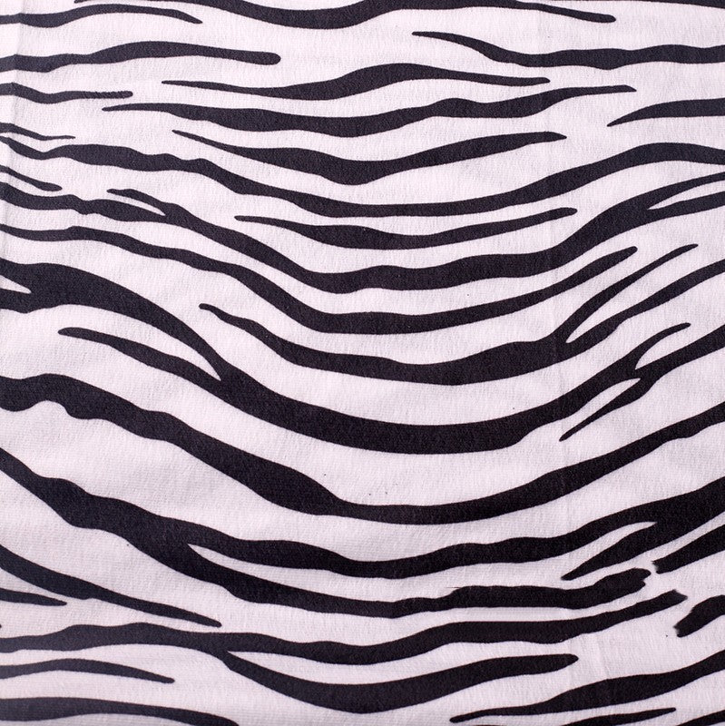 HKM-834643 Soft Animal Print Flannelette Fabric - 100% Polyester Decorative Cloth for All Seasons