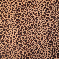 HKM-834643 Soft Animal Print Flannelette Fabric - 100% Polyester Decorative Cloth for All Seasons