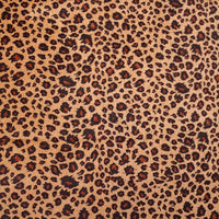 HKM-834643 Soft Animal Print Flannelette Fabric - 100% Polyester Decorative Cloth for All Seasons
