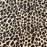 HKM-834643 Soft Animal Print Flannelette Fabric - 100% Polyester Decorative Cloth for All Seasons