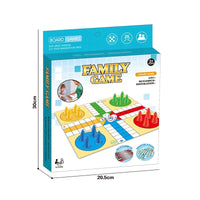 HKM-834771 Customized Plastic Chess and Ludo Game Set for Kids, Including Checkers - EPT Model EPT622401