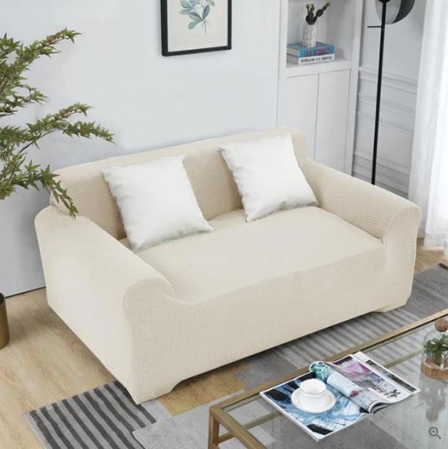 HKM-835027 Elastic Non-Slip Sofa Cover in Polyester Spandex for Modular Sofas, Multi-Sizes Available