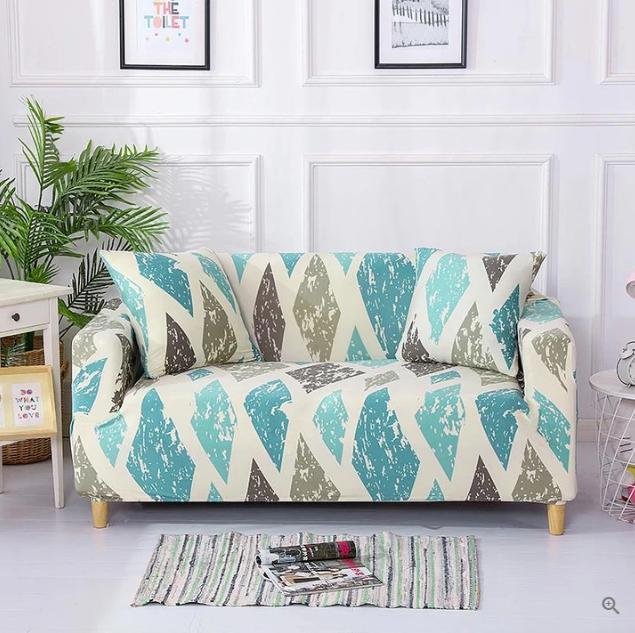 HKM-835027 Elastic Non-Slip Sofa Cover in Polyester Spandex for Modular Sofas, Multi-Sizes Available