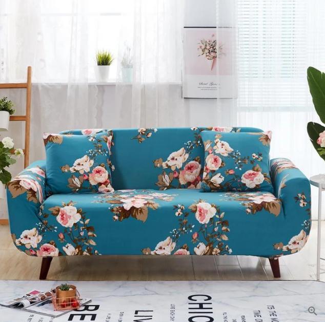 HKM-835027 Elastic Non-Slip Sofa Cover in Polyester Spandex for Modular Sofas, Multi-Sizes Available