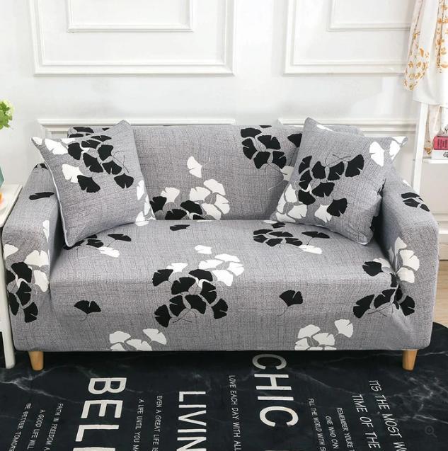 HKM-835027 Elastic Non-Slip Sofa Cover in Polyester Spandex for Modular Sofas, Multi-Sizes Available