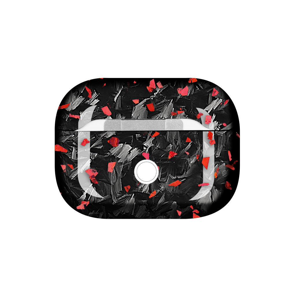 HKM-835155 Colorful Carbon Fiber Wireless Earphone Case for Model 30571344099