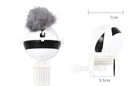 HKM-835155 Interactive Electronic Cat Toy with Motion and Real Fur Ball
