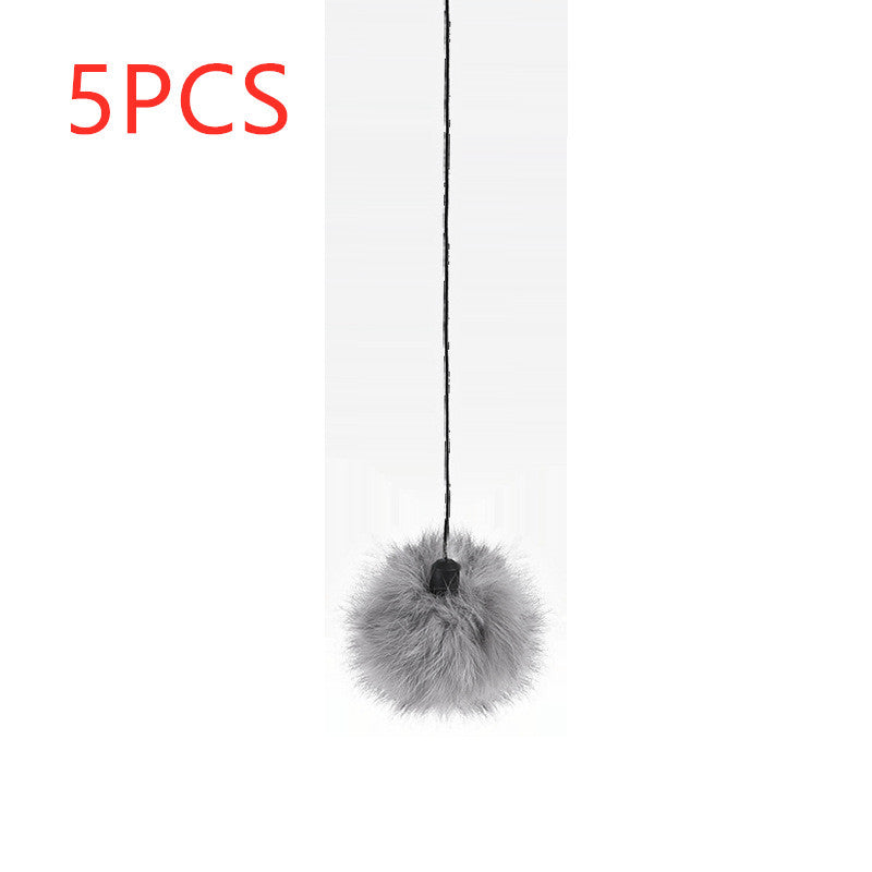 HKM-835155 Interactive Electronic Cat Toy with Motion and Real Fur Ball
