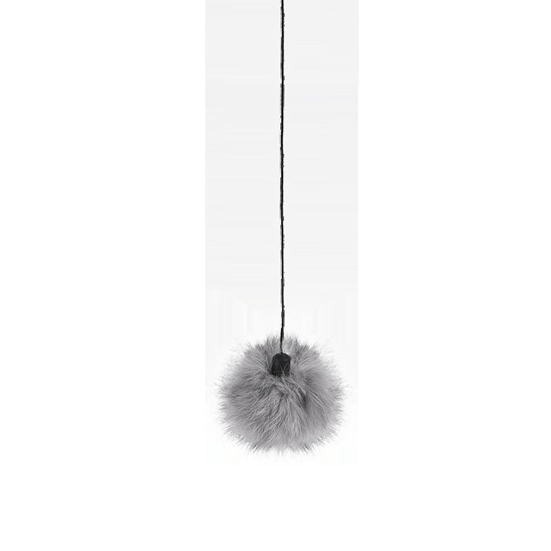 HKM-835155 Interactive Electronic Cat Toy with Motion and Real Fur Ball