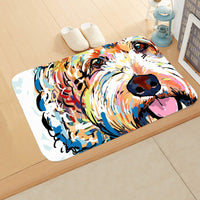 HKM-835347 Digital Printing Floor Mat Bathroom Kitchen Toilet Absorbent non-slip Mat