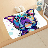 HKM-835347 Digital Printing Floor Mat Bathroom Kitchen Toilet Absorbent non-slip Mat