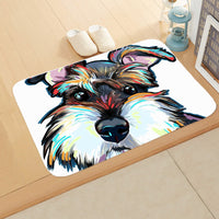 HKM-835347 Digital Printing Floor Mat Bathroom Kitchen Toilet Absorbent non-slip Mat