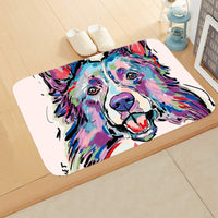 HKM-835347 Digital Printing Floor Mat Bathroom Kitchen Toilet Absorbent non-slip Mat