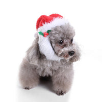 HKM-835411 Festive Adjustable Polyester Pet Christmas Neckband for All Seasons