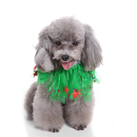 HKM-835411 Festive Adjustable Polyester Pet Christmas Neckband for All Seasons