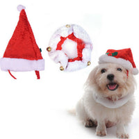 HKM-835411 Festive Adjustable Polyester Pet Christmas Neckband for All Seasons