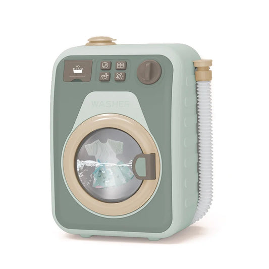KTX-835795 Light and Sound Electric Toy Washing Machine for Pretend Play, Age 5-7