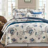 HKM-835795 Pure Cotton Summer Floral Duvet Set - Three-Piece Bedding Collection