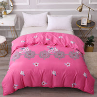HKM-835795 Student Dormitory Skin-Friendly Brushed Quilt Cover in Various Elegant Patterns and Sizes