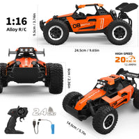 HKM-835923 1:16 Electric Remote Control Off-Road Buggy Racing Car, 5 Channels, Alloy & Plastic, Suitable for Ages 8+