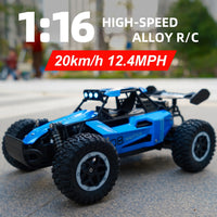 HKM-835923 1:16 Electric Remote Control Off-Road Buggy Racing Car, 5 Channels, Alloy & Plastic, Suitable for Ages 8+