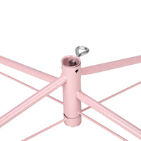 HKM-836243 6ft PVC Pink Christmas Tree - Full Lush Design for Festive Home Decor