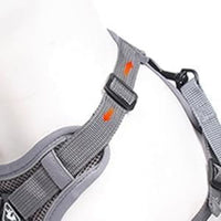 HKM-836307 Adjustable Soft Mesh Cat Harness and Leash Set for All Cats - Anti-Escape, Breathable Design with Reflective Safety Features