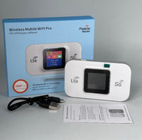 HKM-836307 Portable 5G LTE Wireless Mobile Router with 3000mAh Battery and Color Display