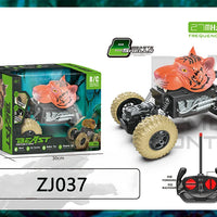 HKM-836371 Remote Control Dinosaur Truck Toy - Electric Climbing Stunt Car for Kids - Ages 5 and Up