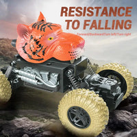 HKM-836371 Remote Control Dinosaur Truck Toy - Electric Climbing Stunt Car for Kids - Ages 5 and Up