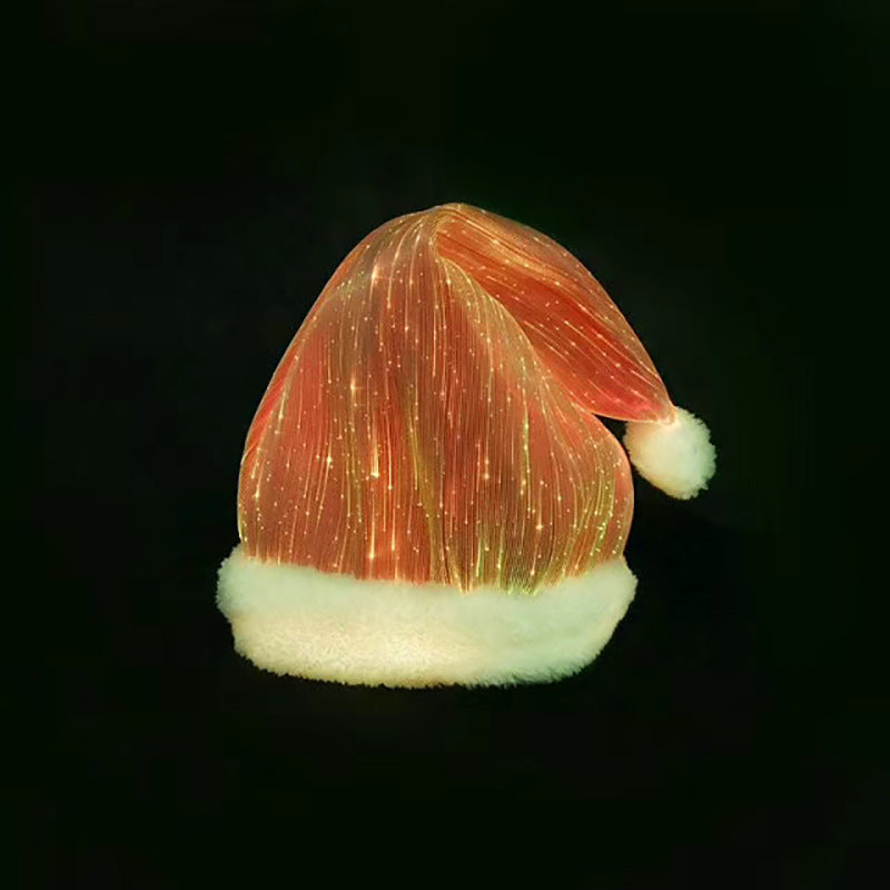 HKM-836563 Multicolor LED Light-Up Christmas Hat for Festive Holiday Cheer