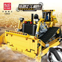 HKM-836691 DIY Educational Remote Control Building Bricks Engineering Car Crawler Loader for Kids 8 Years and Up