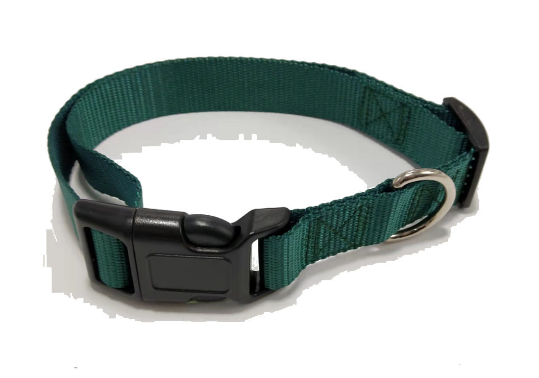 HKM-836819 Adjustable Polyester Pet Collar in Various Colors and Sizes