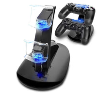HKM-836819 Dual Charging Stand for Xbox One and Xbox One S Gamepads - Charge 2 Controllers Simultaneously