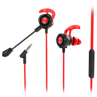 HKM-837011 Gaming Earbuds with Microphone for Mobile and Music – Wired 3.5mm Connector