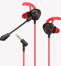 HKM-837011 Gaming Earbuds with Microphone for Mobile and Music – Wired 3.5mm Connector