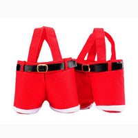 HKM-837395 Portable Cloth Candy Bag for Christmas Decoration - Pastoral & Modern Art Style