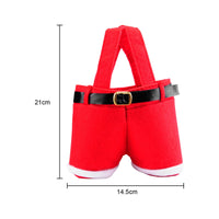 HKM-837395 Portable Cloth Candy Bag for Christmas Decoration - Pastoral & Modern Art Style