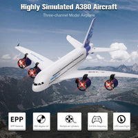 HKM-837523 Remote Control Glider Airplane for Kids - 2CH 2.4G Outdoor Flying Toy
