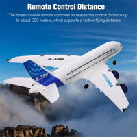 HKM-837523 Remote Control Glider Airplane for Kids - 2CH 2.4G Outdoor Flying Toy