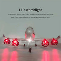HKM-837523 Remote Control Glider Airplane for Kids - 2CH 2.4G Outdoor Flying Toy