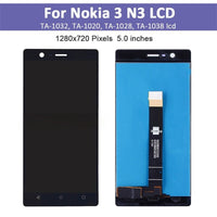 HKM-837651 Nokia 3 Screen Assembly Compatible with TA-1032 TA-1038 in Black